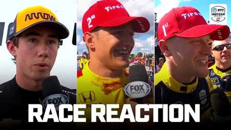 thumbnail for Drivers React Post-Race at Milwaukee