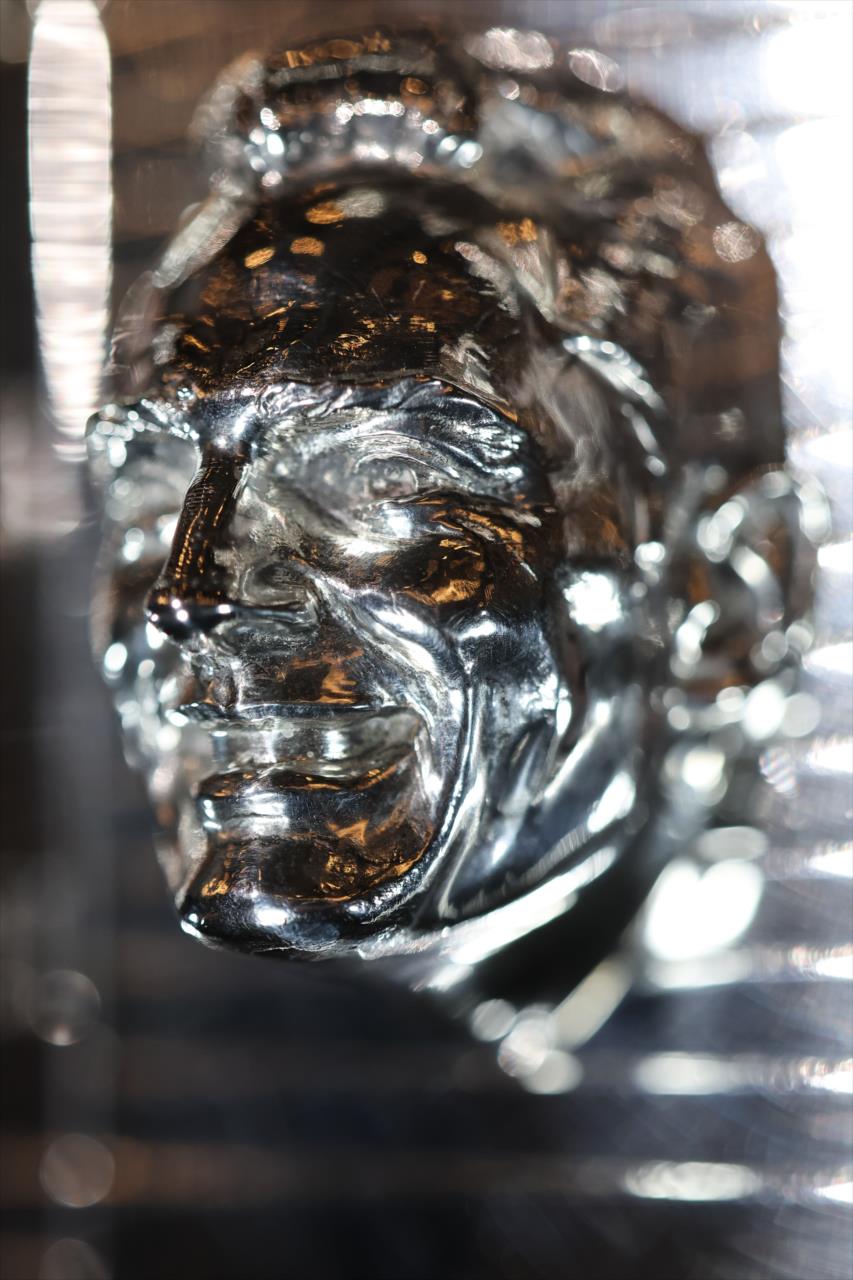 Alex Palou's Likeness Unveiled on Borg-Warner Trophy - Photo by: Chris Owens -- Photo by: Chris Owens
