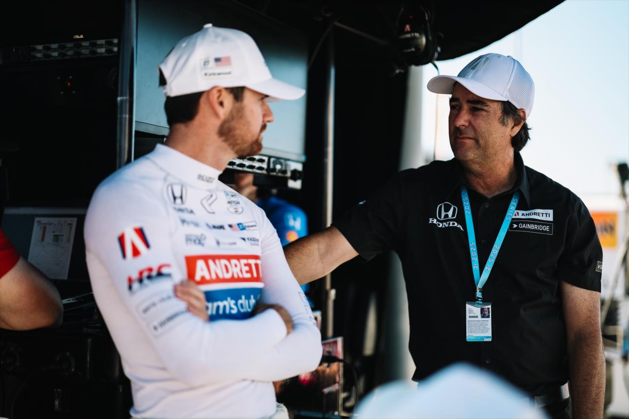 Kyle Kirkwood and Bryan Herta - Borchetta Bourbon Music City Grand Prix - By: Joe Skibinski -- Photo by: Joe Skibinski